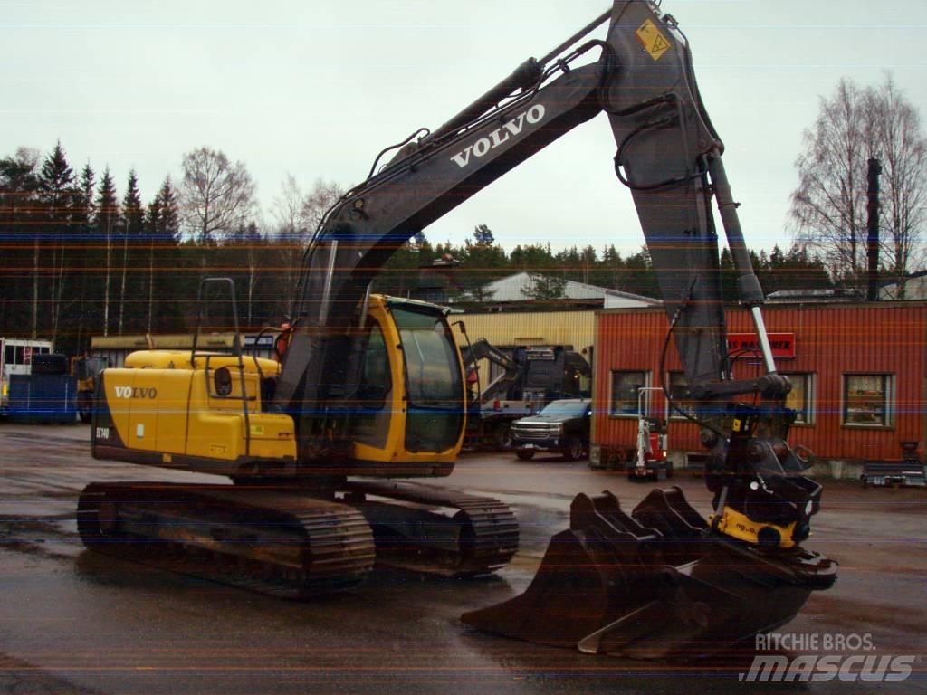Volvo EC 140 LC Bagri goseničarji