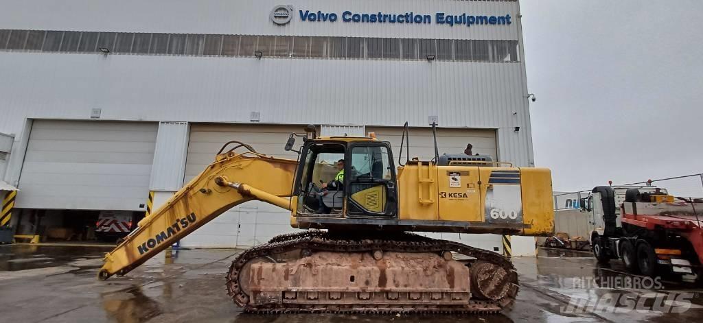 Komatsu PC 600 LC-8 Bagri goseničarji
