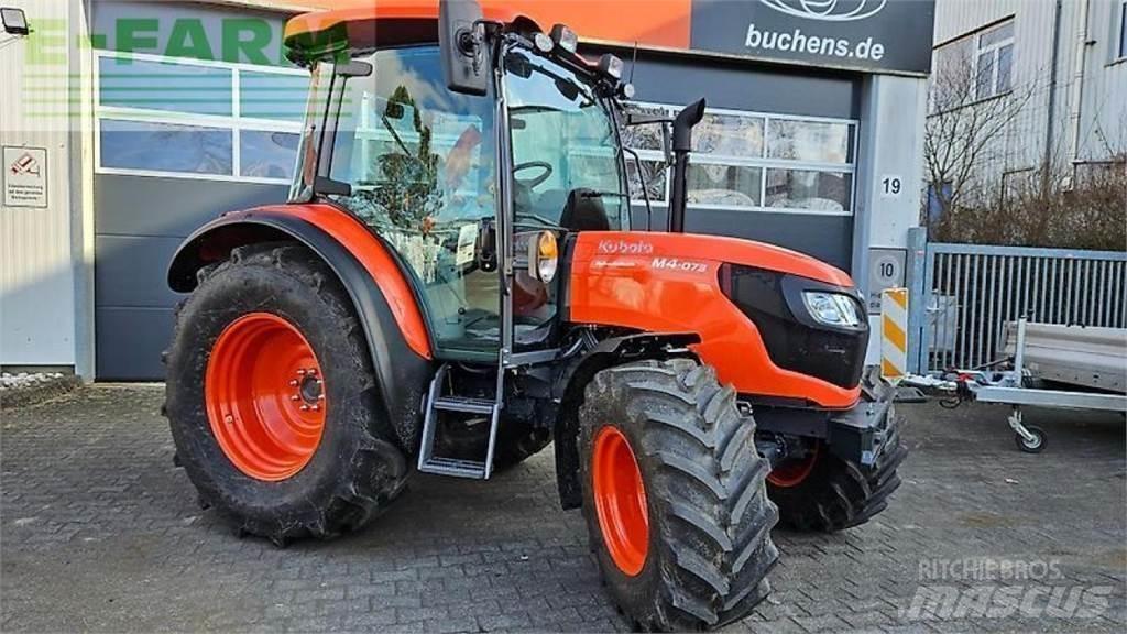 Kubota m4-073 cab Traktorji