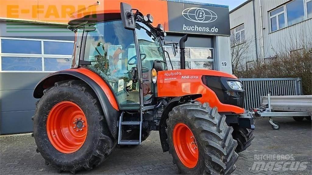 Kubota m4-073 cab Traktorji
