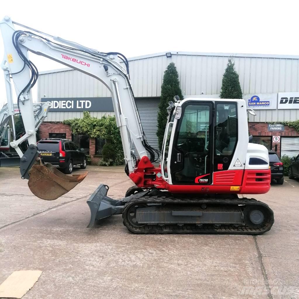 Takeuchi TB290 Midi bagri 7t – 12t