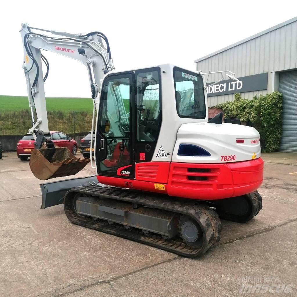 Takeuchi TB290 Midi bagri 7t – 12t