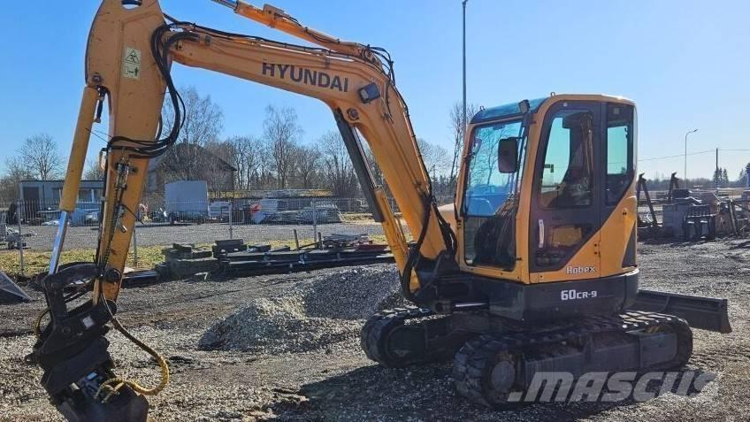 Hyundai R60CR-9 Mini bagri <7t