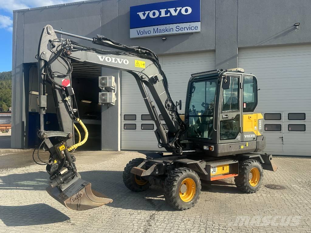 Volvo EW60E Bagri na kolesih