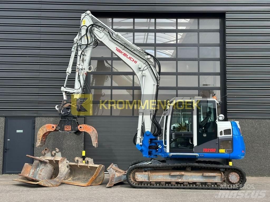 Takeuchi TB 2150 Bagri goseničarji