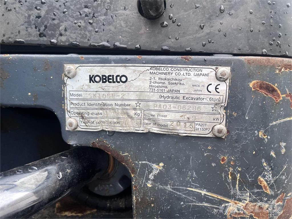 Kobelco SK10SR-2 Bagri na kolesih