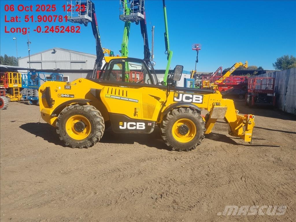 JCB 540-140 Teleskopski viličarji
