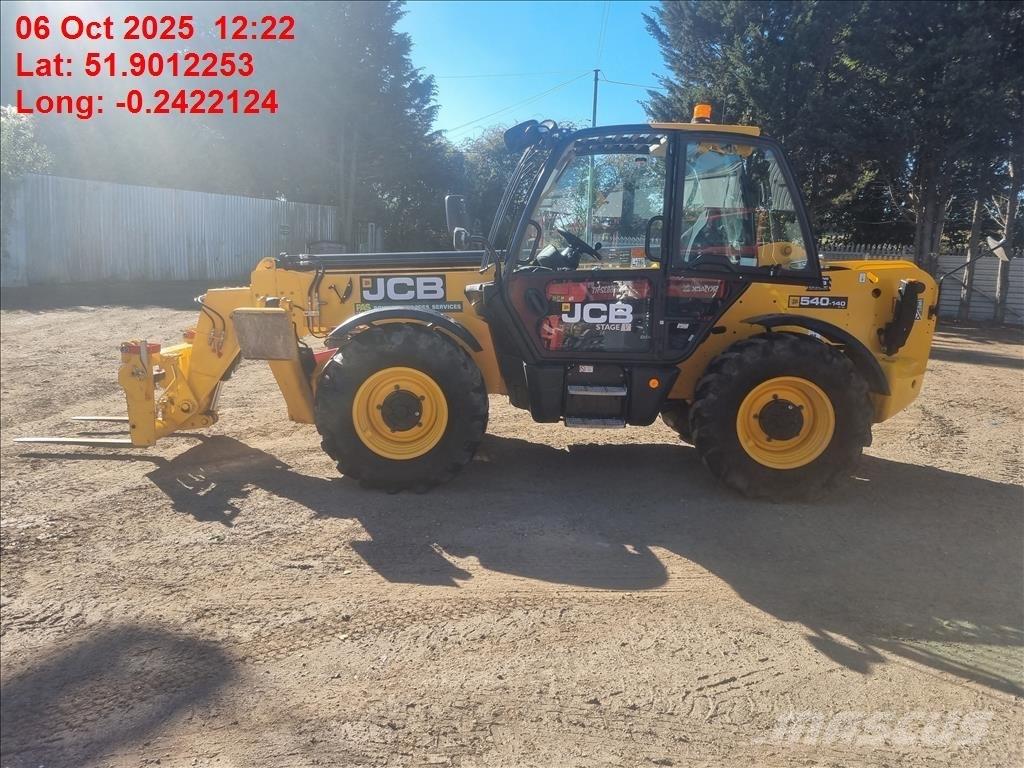 JCB 540-140 Teleskopski viličarji