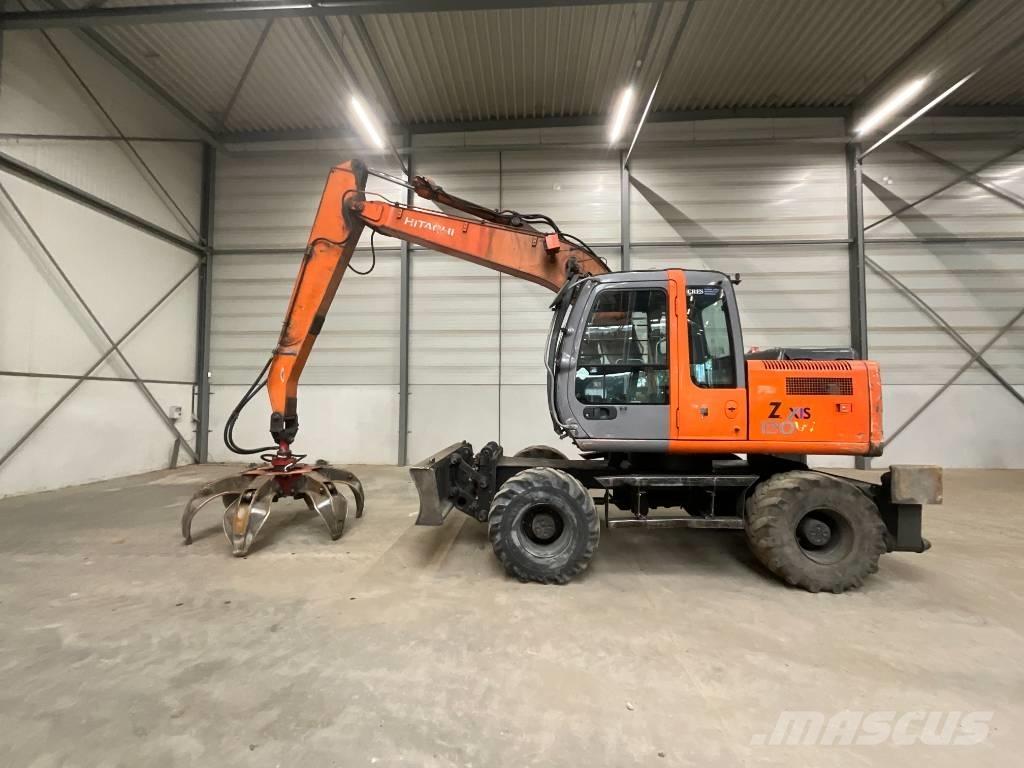 Hitachi ZX 130 W Bagri na kolesih