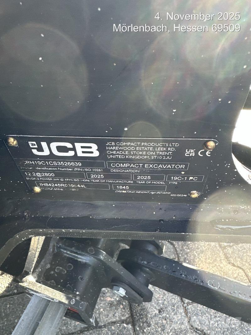JCB 19C-1 Mini bagri <7t