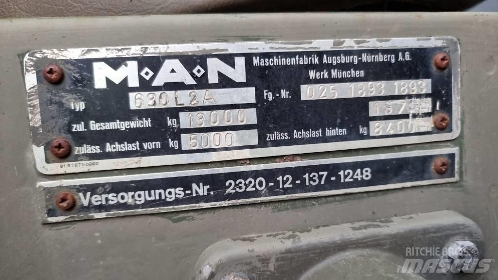 MAN 630 Tovornjaki zabojniki