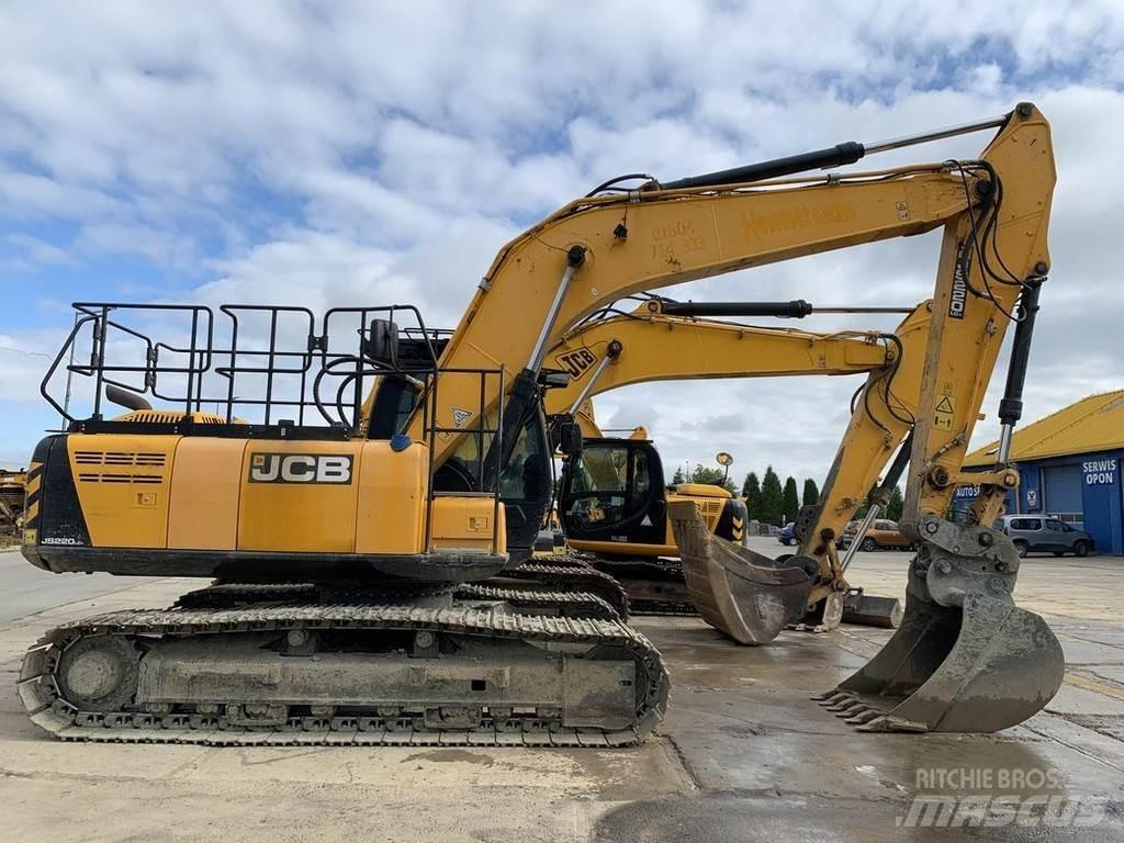 JCB JS220LC Bagri goseničarji