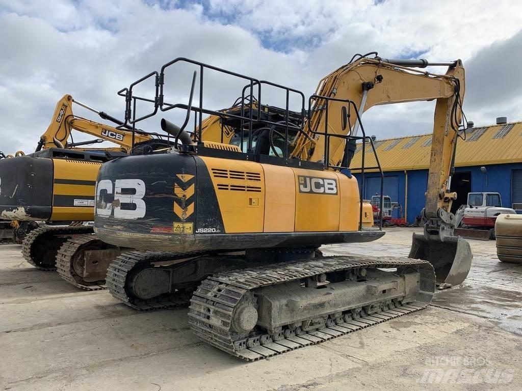 JCB JS220LC Bagri goseničarji