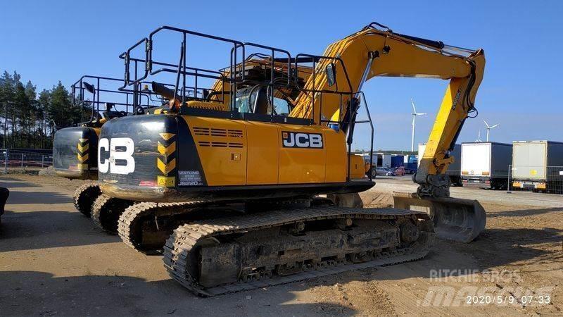 JCB JS220LC Bagri goseničarji