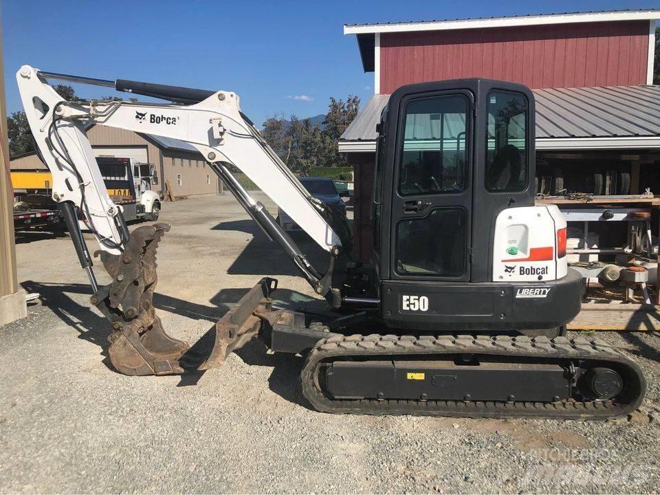 Bobcat E 50 Mini bagri <7t