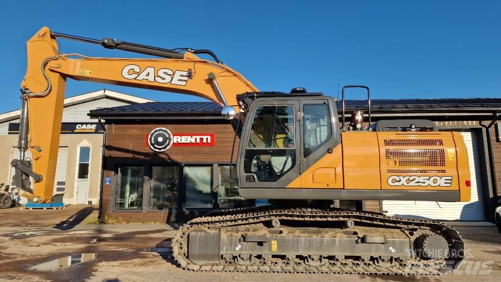 CASE CX 250E Bagri goseničarji