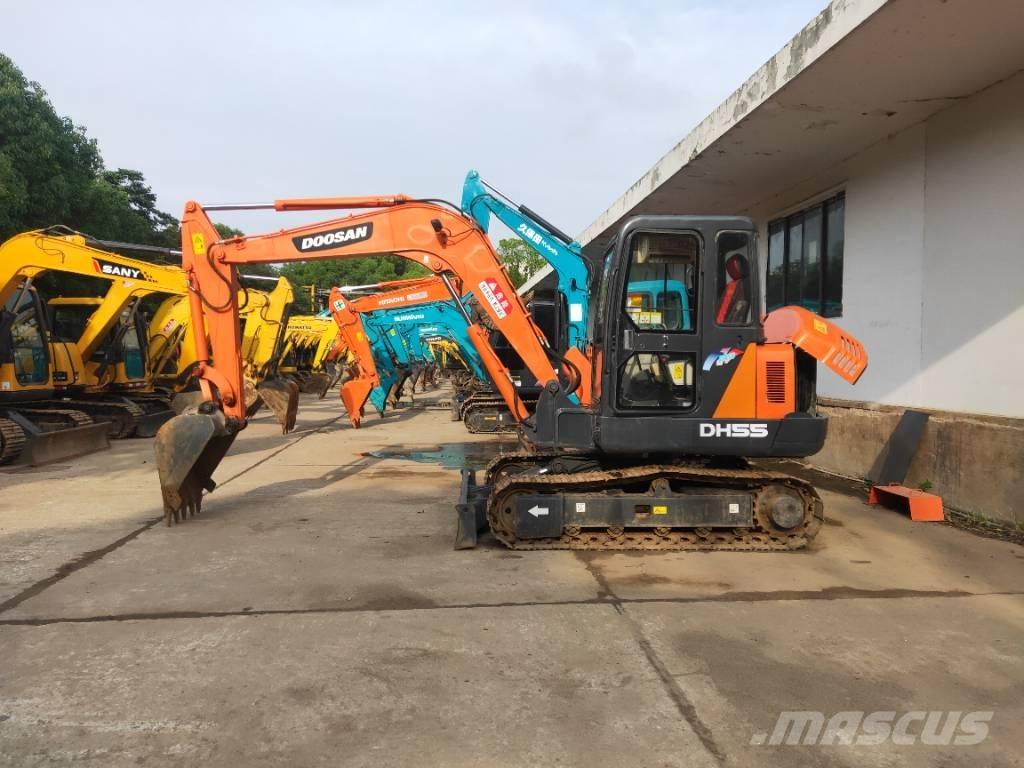 Doosan DH55 Mini bagri <7t