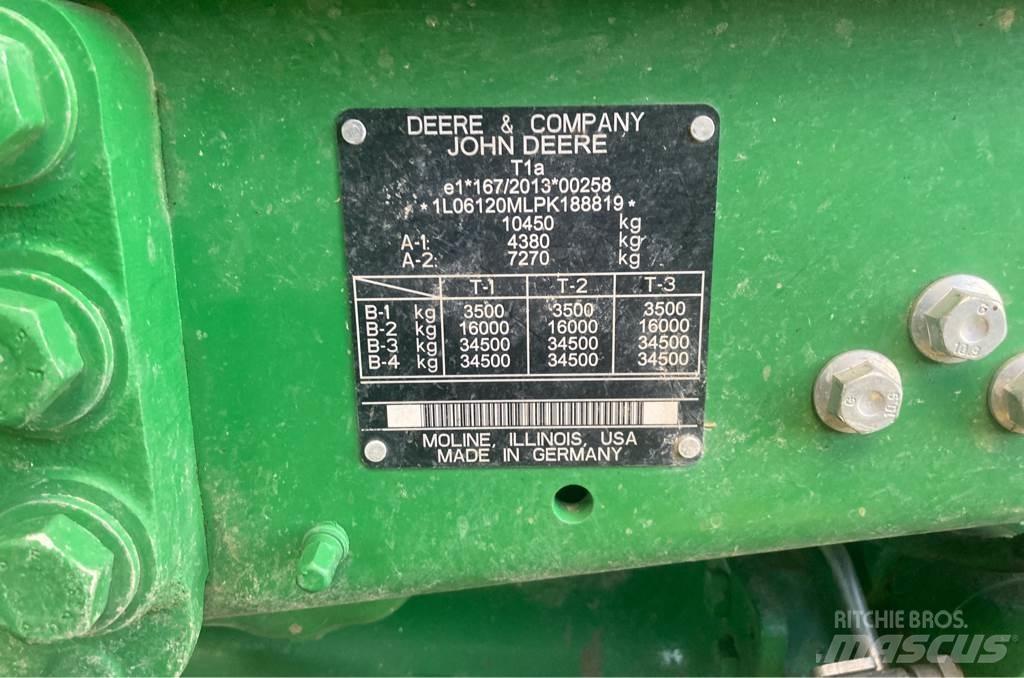 John Deere 6120M Traktorji
