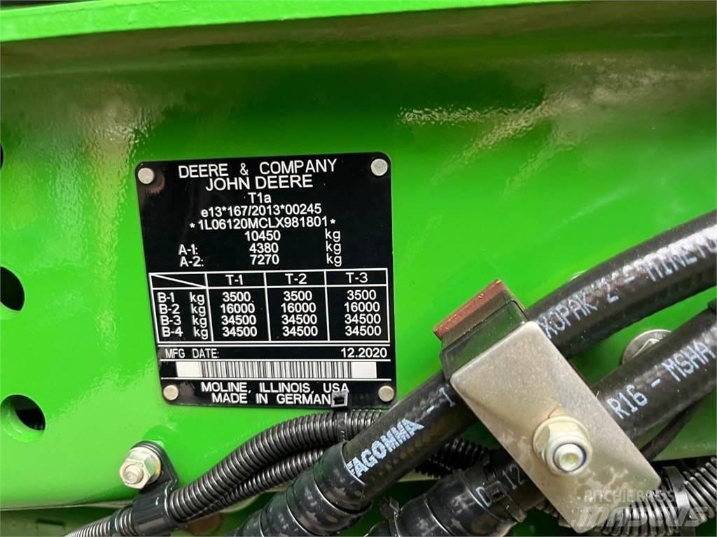John Deere 6120M Traktorji