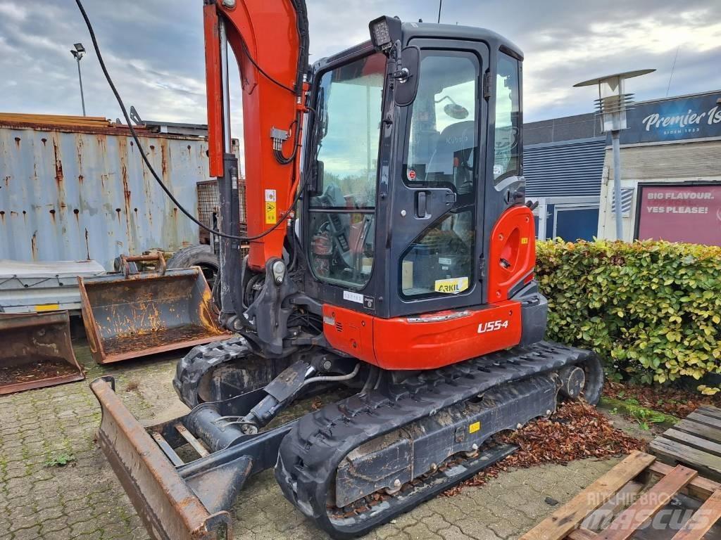 Kubota U55-4 Mini bagri <7t