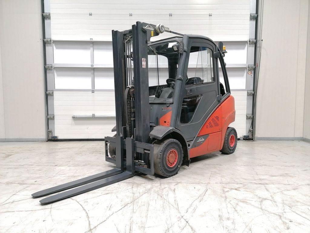 Linde H25T-02 Plinski viličarji