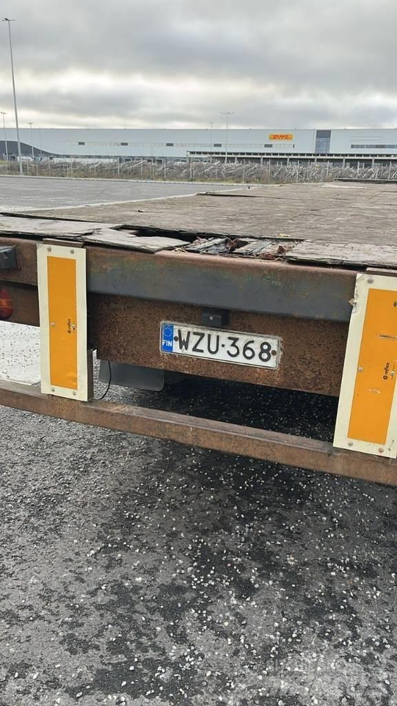 Kaupe Kaupe WZU-368 Kontejnerske polprikolice