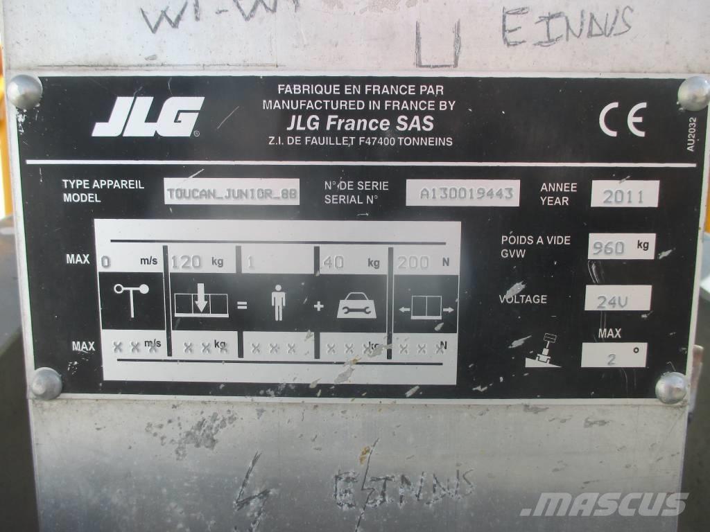 JLG Toucan Junior 8 Vertikalna dvigala