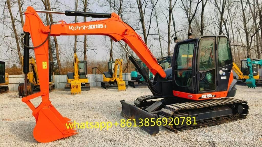 Kubota KX 185-3 Midi bagri 7t – 12t