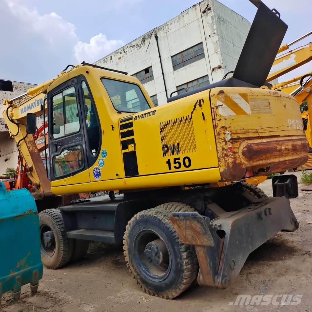 Komatsu PW 150 Bagri na kolesih
