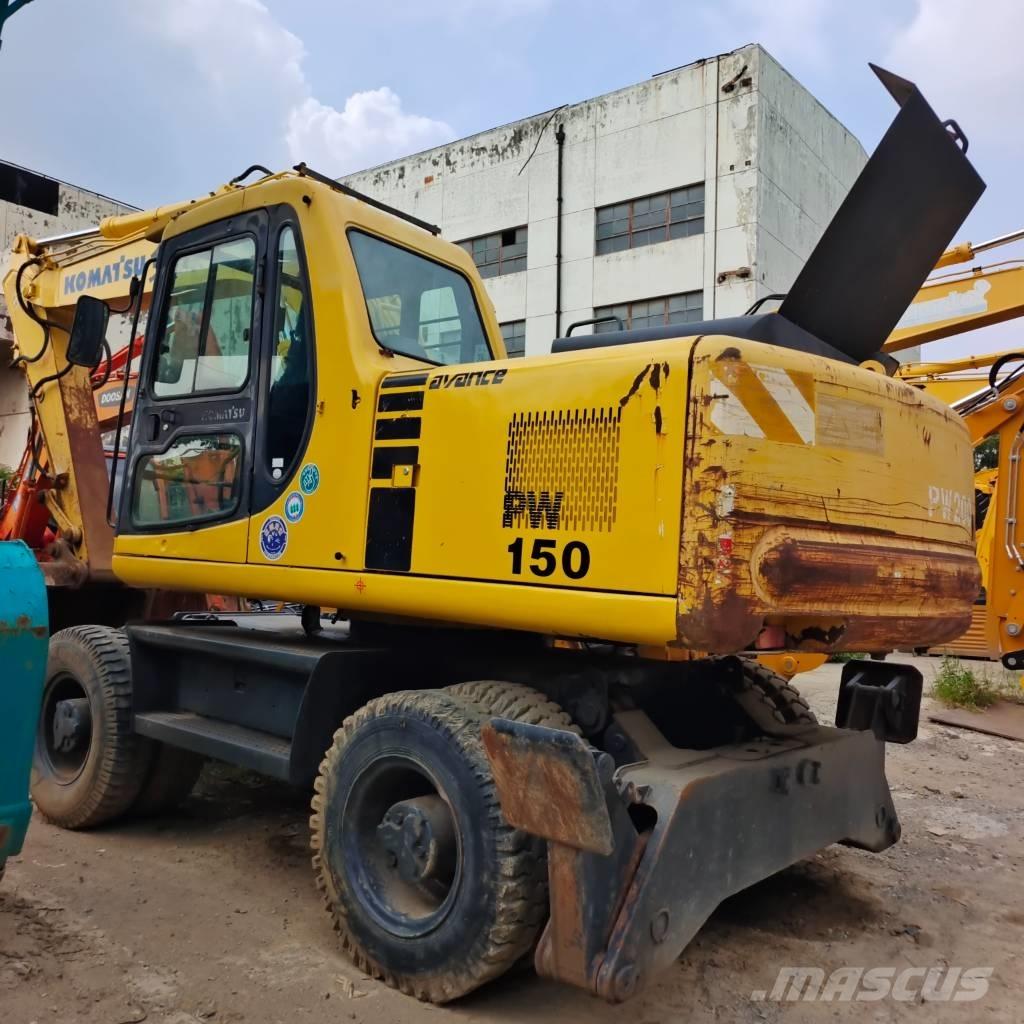 Komatsu PW 150 Bagri na kolesih