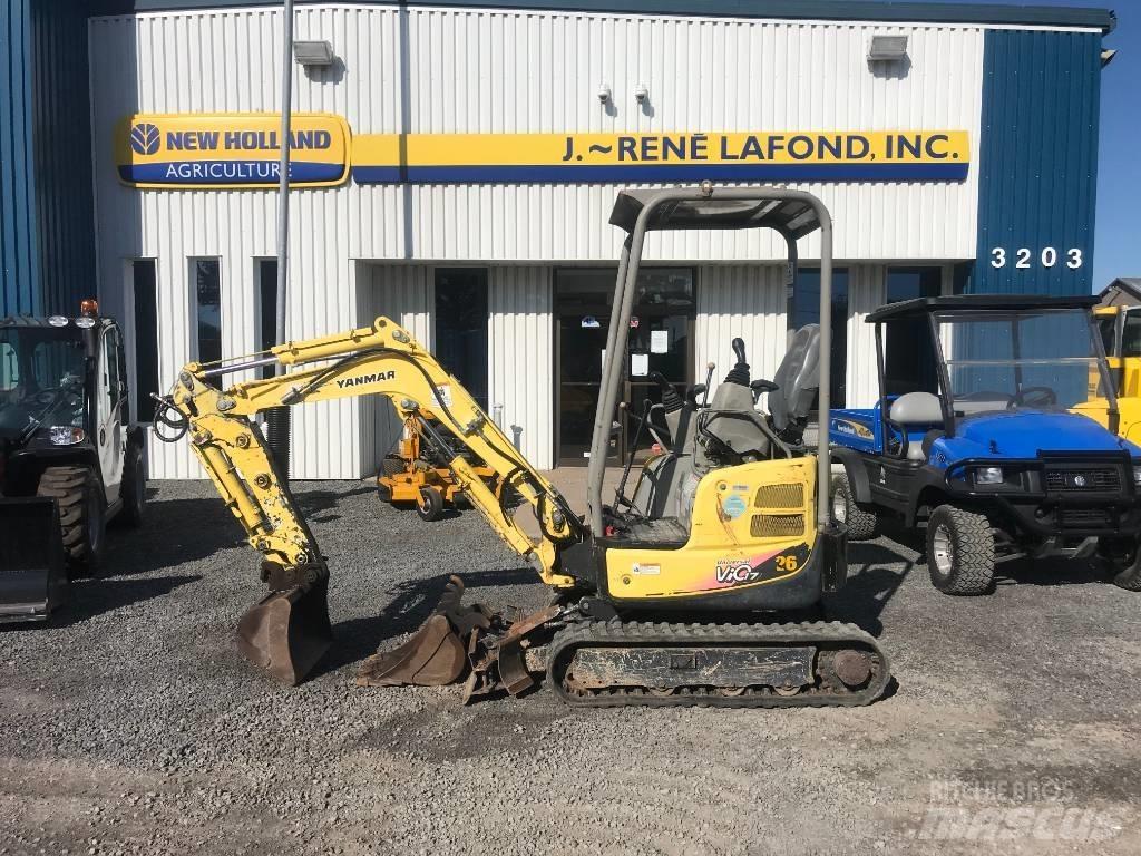 Yanmar Vio 17 Bagri goseničarji