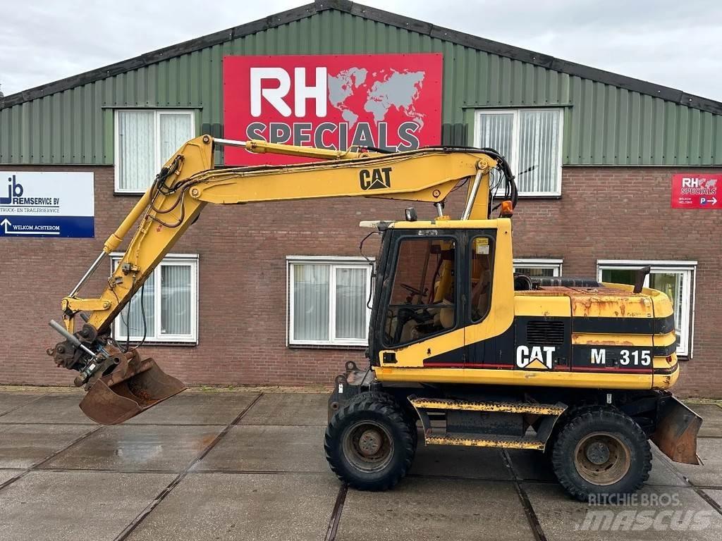 CAT M315 +ROTO CE Bagri na kolesih