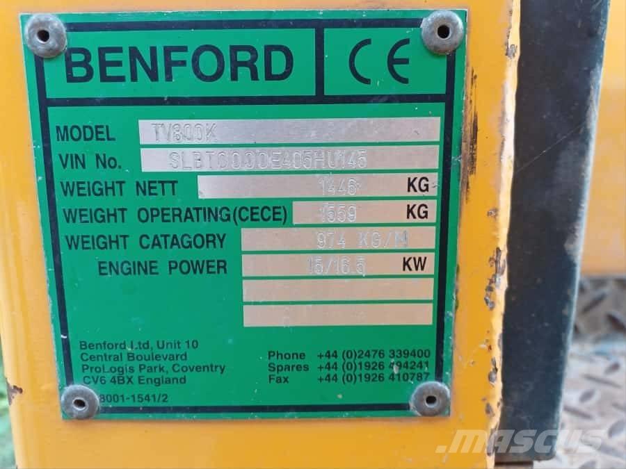 Terex TV 800 Dvojni valjarji