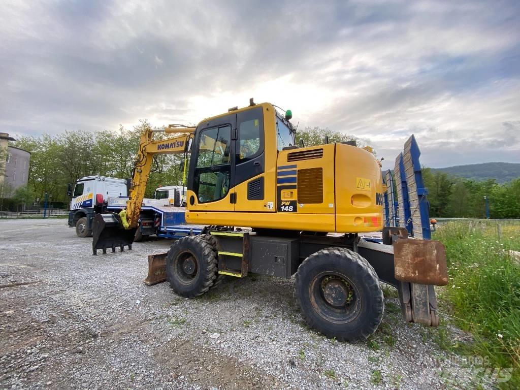 Komatsu PW 148 Bagri na kolesih