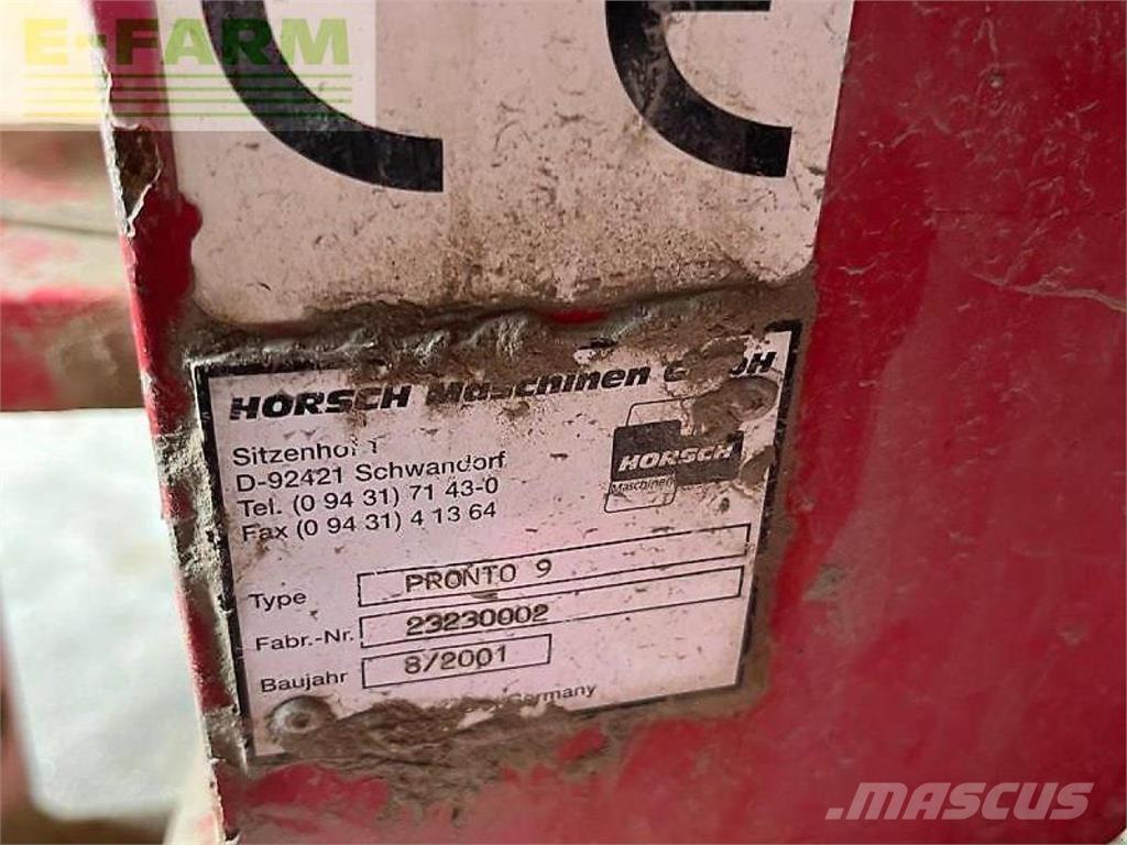 Horsch pronto rx9 Sejalnice