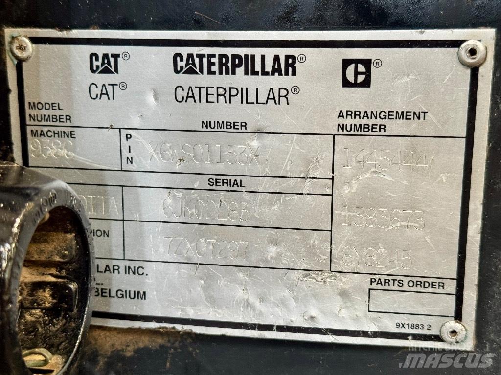 CAT 938 G Kolesni nakladalci