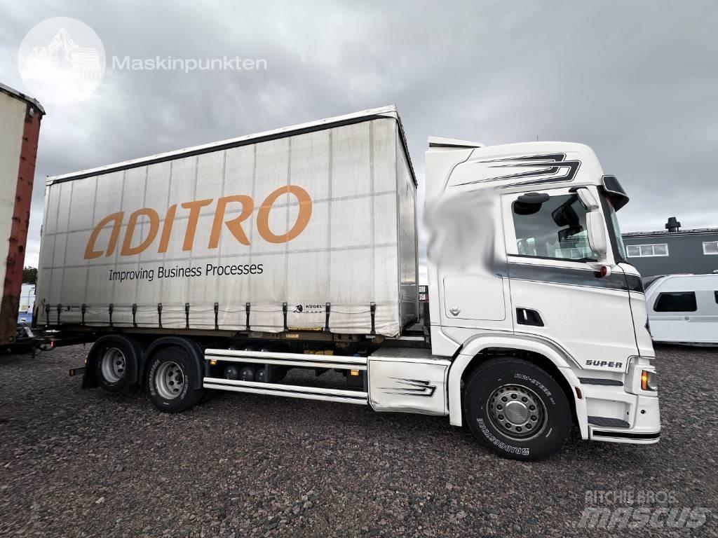 Scania R 580 Kontejnerski tovornjaki