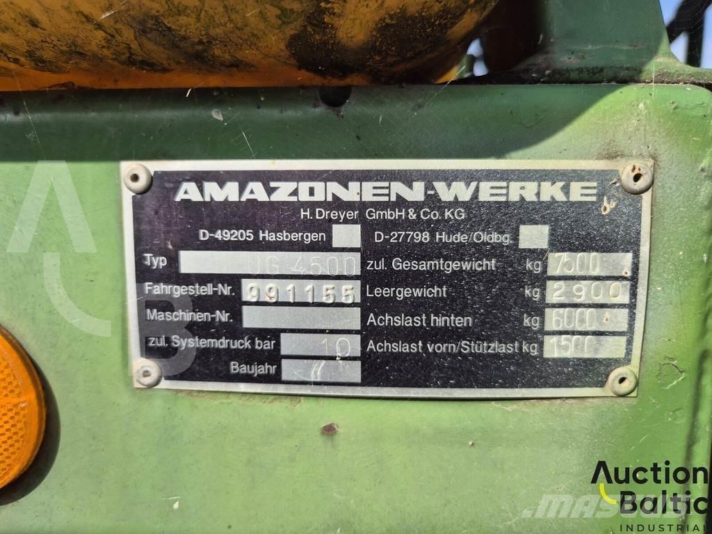Amazone UG 4500 Vlečne škropilnice