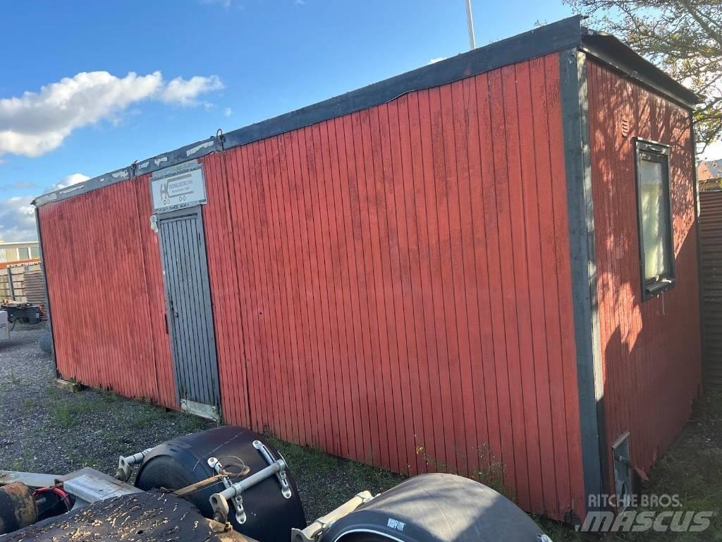  Arbetsbod Röd Bivalni kontejnerji