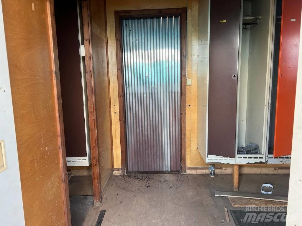  Arbetsbod Röd Bivalni kontejnerji
