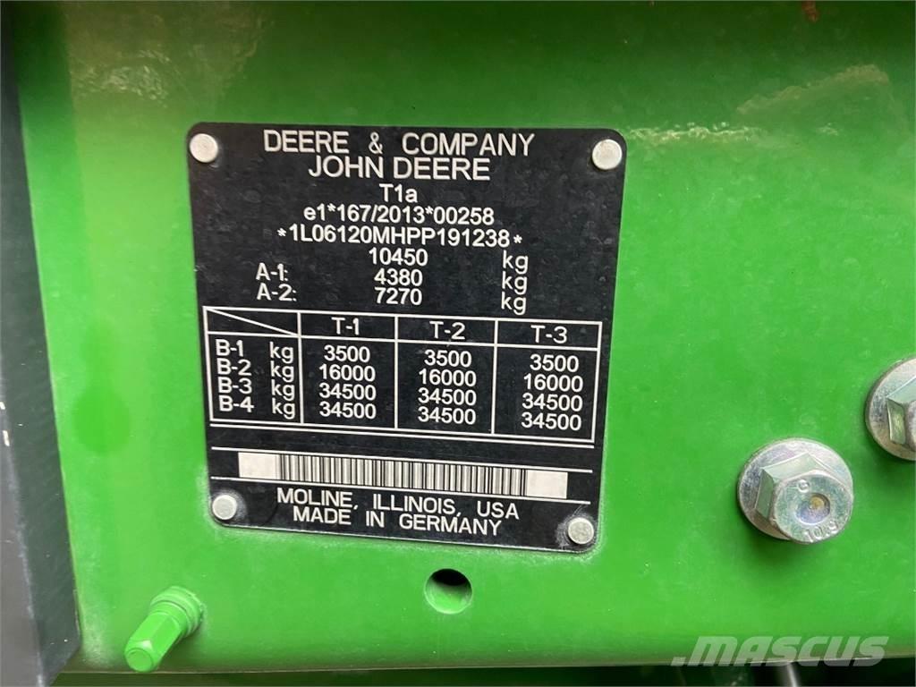 John Deere 6120M Traktorji