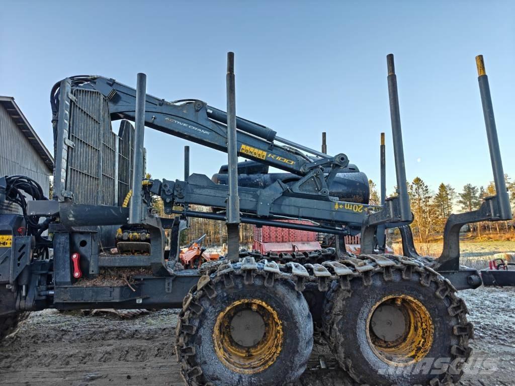 Ponsse Buffalo 8W Forwarderji