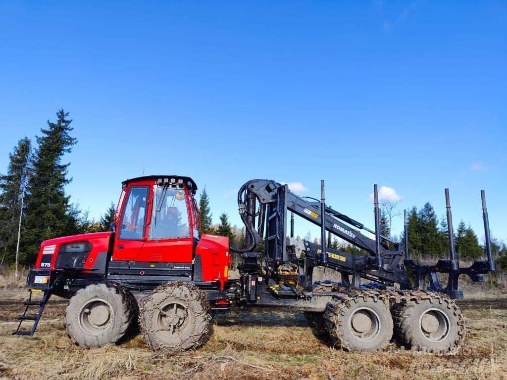 Komatsu 875 Forwarderji