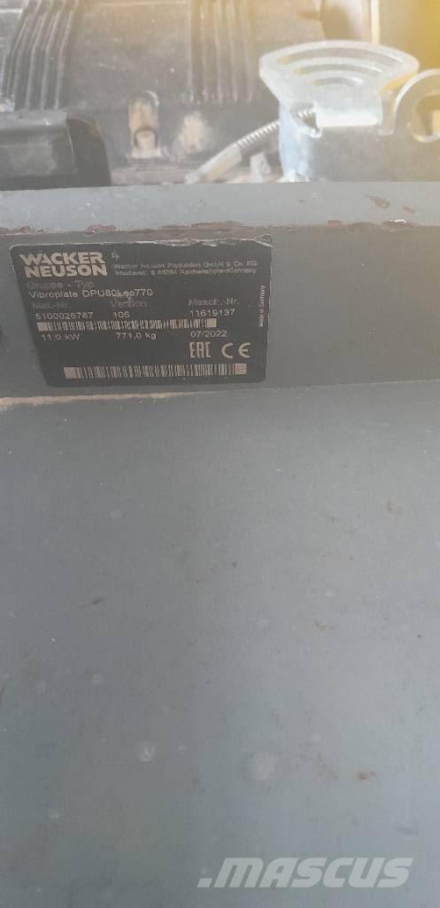 Wacker Neuson DPU 80 Vibro plošče