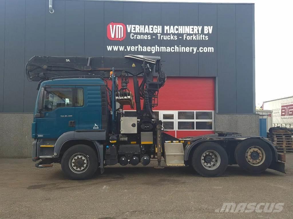 MAN TGA 26.480 Tovornjaki za hlode