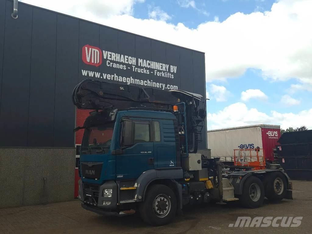 MAN TGA 26.480 Tovornjaki za hlode