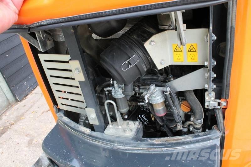 Hitachi ZX 26 U Mini bagri <7t