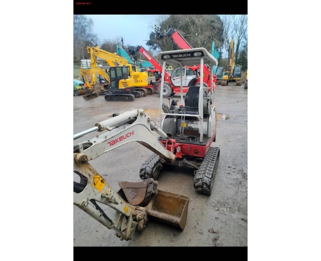 Takeuchi TB216 Mini bagri <7t