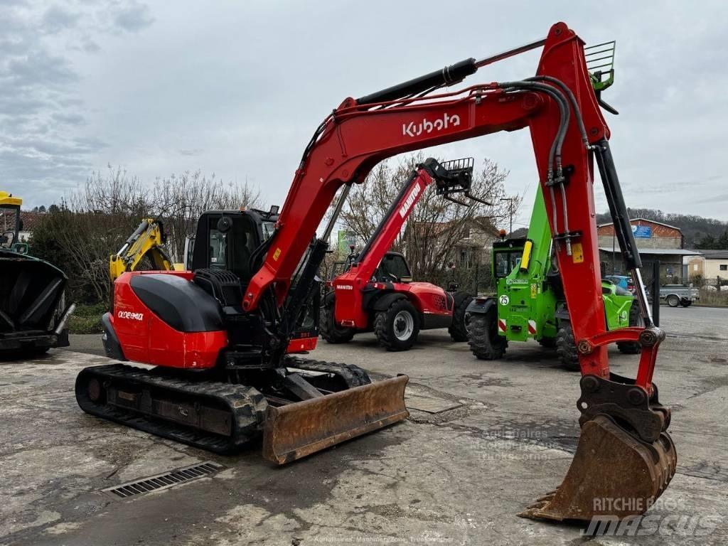 Kubota KX 080-4 Midi bagri 7t – 12t