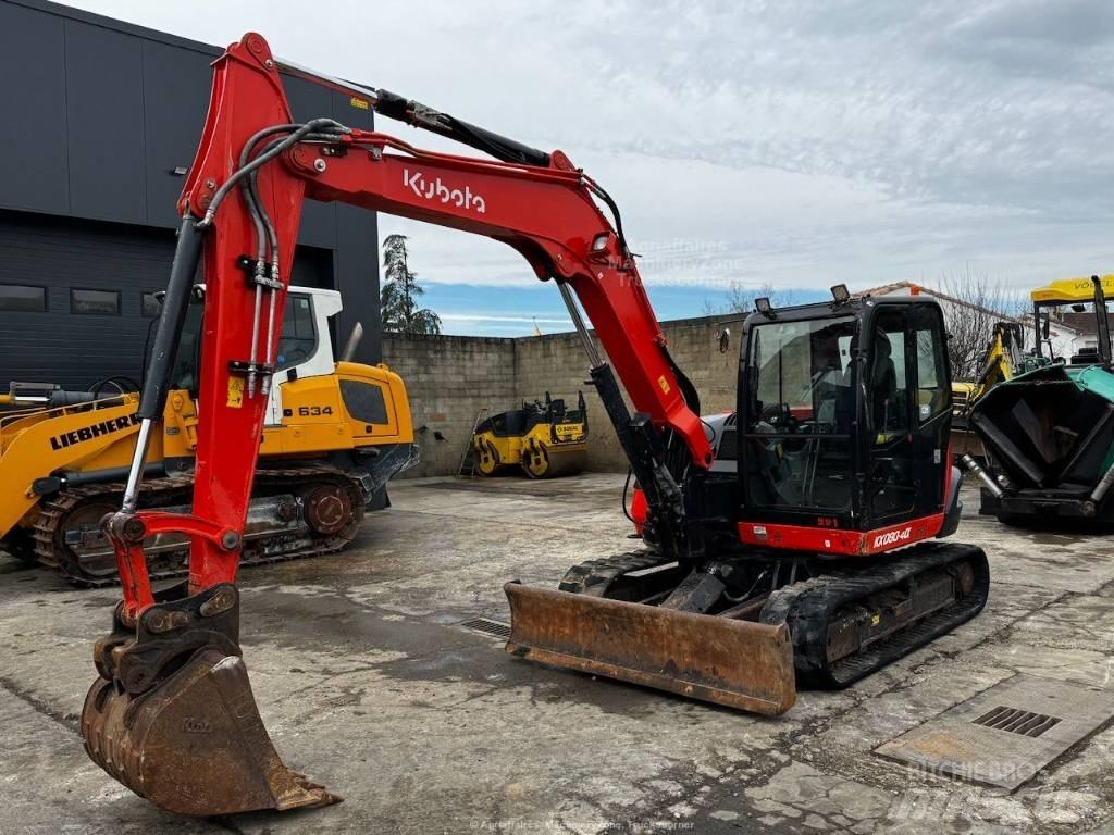 Kubota KX 080-4 Midi bagri 7t – 12t